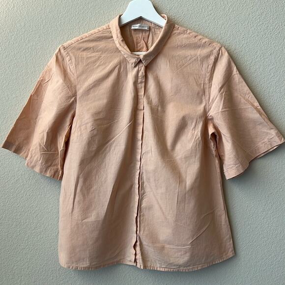 Mudo Collection %100 Cotton Great Condition Women’s Short Sleeve Top / Shirt - Picture 1 of 9
